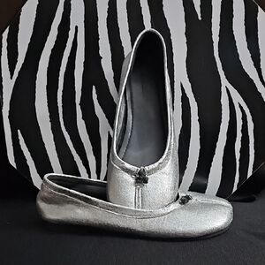 Chic Silver Women's Loafers